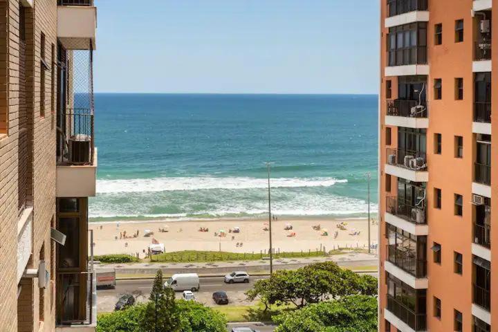 Estudio Aconchegante Frontal Praia Barra - 2 Suites 리오데자네이루 외부 사진