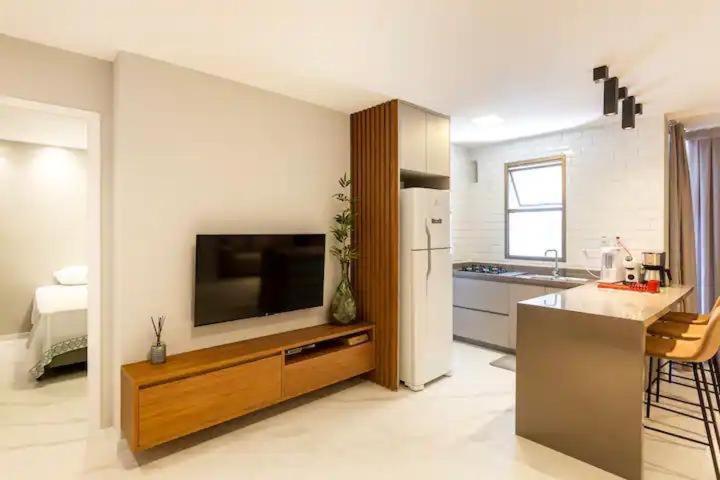 Estudio Aconchegante Frontal Praia Barra - 2 Suites 리오데자네이루 외부 사진