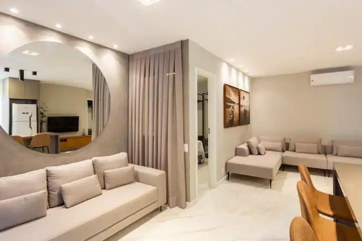 Estudio Aconchegante Frontal Praia Barra - 2 Suites 리오데자네이루 외부 사진