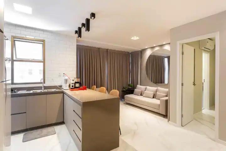 Estudio Aconchegante Frontal Praia Barra - 2 Suites 리오데자네이루 외부 사진