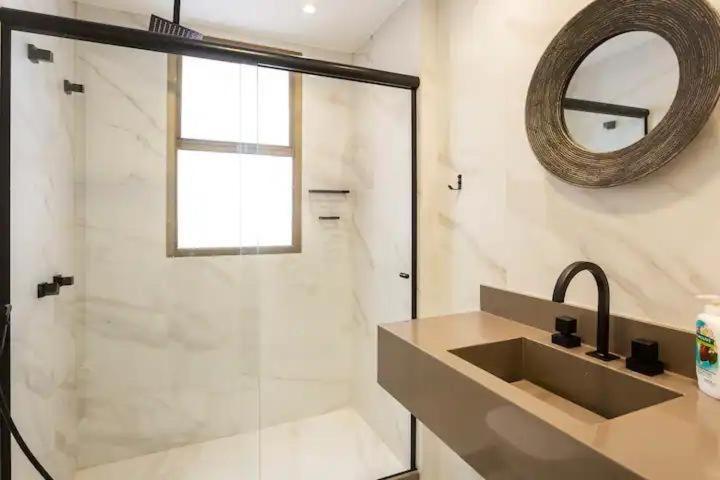 Estudio Aconchegante Frontal Praia Barra - 2 Suites 리오데자네이루 외부 사진